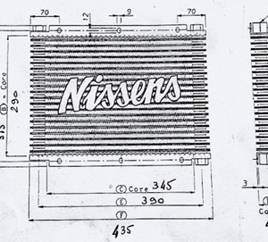 RADIATEUR  HUILE universel PELLE VOLVO EC35C
