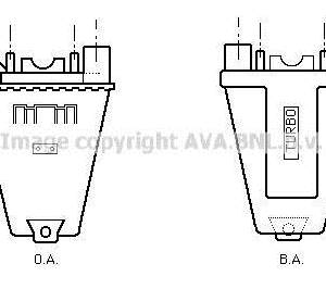 RADIATEUR  AIR/EAU-INTERCOOLER-ECHANGEUR-REFROIDISSEUR AIR/EAU - PEUGEOT 405 T16