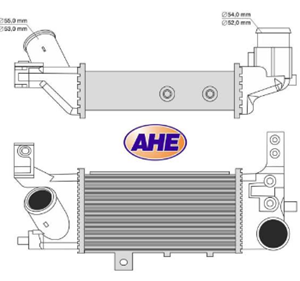 RADIATEUR  AIR - INTERCOOLER - ECHANGEUR - REFROIDISSEUR AIR - MAZDA 323